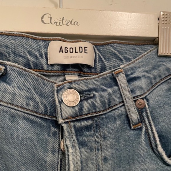 Agolde High Rise Nico Skinny Jeans - Picture 7 of 10